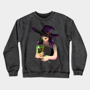 Spooky Girl Crewneck Sweatshirt